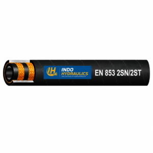 EN 853 2SN 2ST Wrapped Cover Hydraulic Hose
