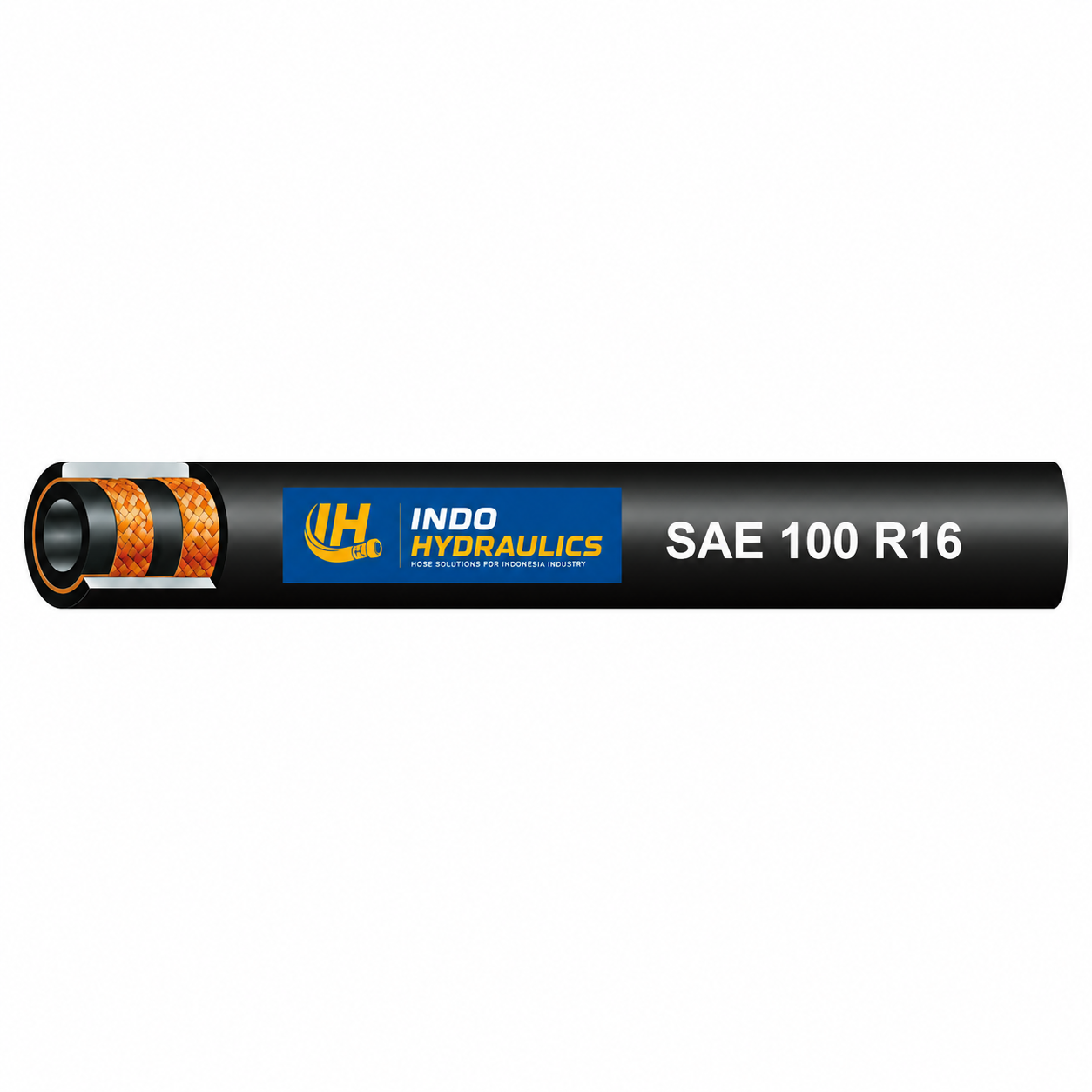 SAE 100 R16 smooth cover hydraulic hose for mining and industrial applications
