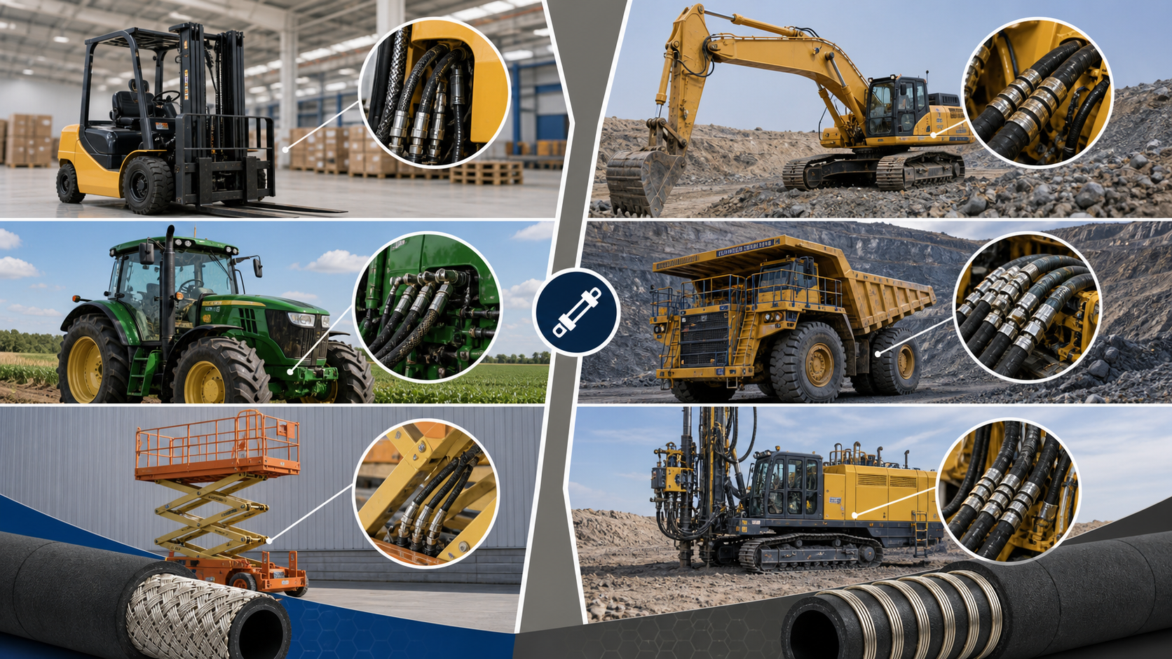 Hydraulic hose application selection guide
